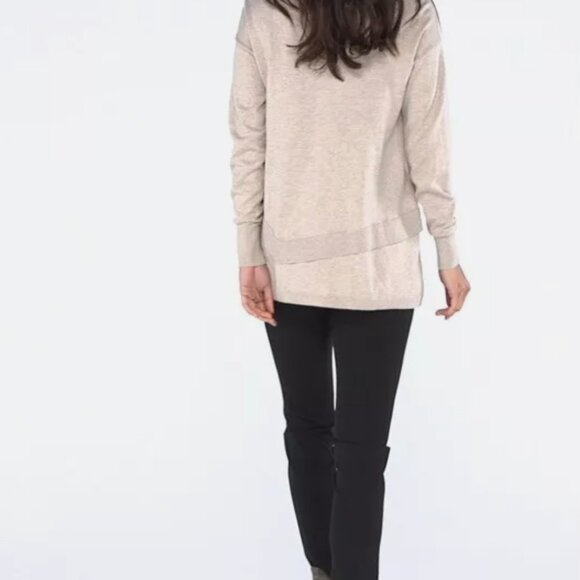 Women's CABI Recess Pullover Size Small Heather Stone Style #4478 - Picture 2 of 6